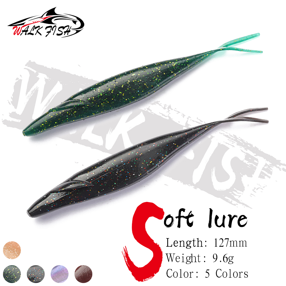 Fishing Lure Spinnerbait - WALK FISH, 6 шт./упаковка, 12,7 см,