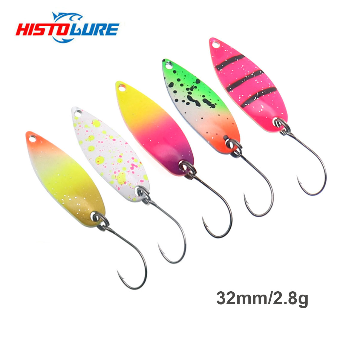 Fishing Lure Spinnerbait - HISTOLURE Pesca Stream Bait форель ложка